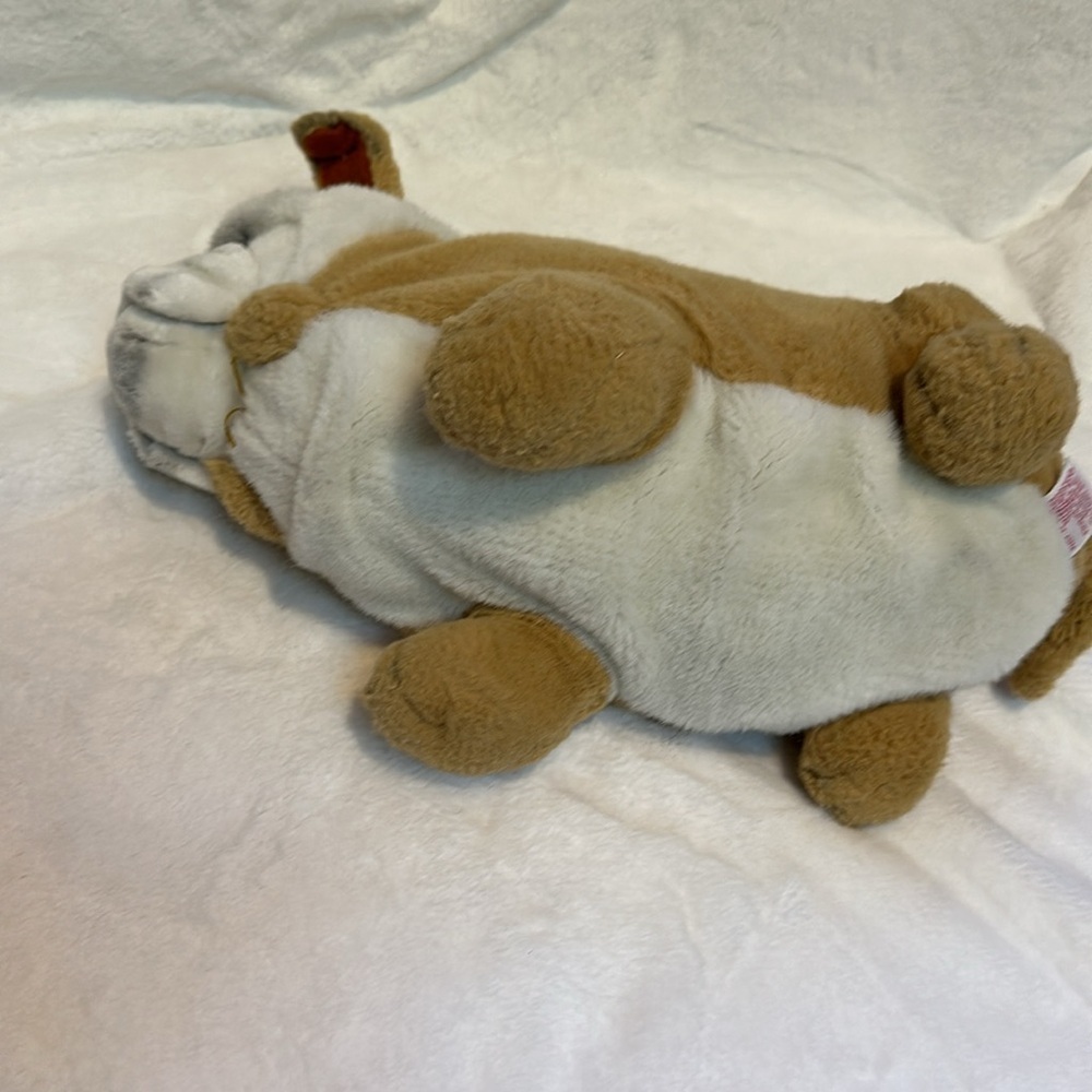 Vintage 1988 Dakin Tough Guy English Bulldog Plush Stuffed Animal - Picture 8 of 12
